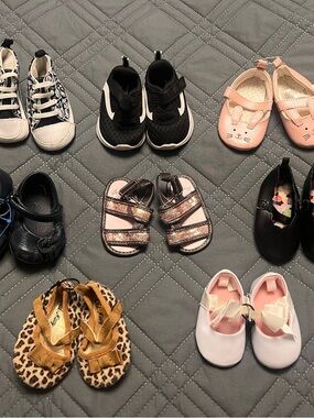 Lot of 2C girls footwear